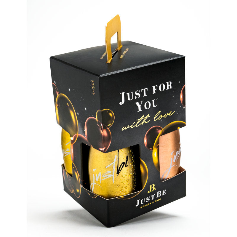 Degustations-Box Schwarz, 4x20cl, 10.5% Vol.